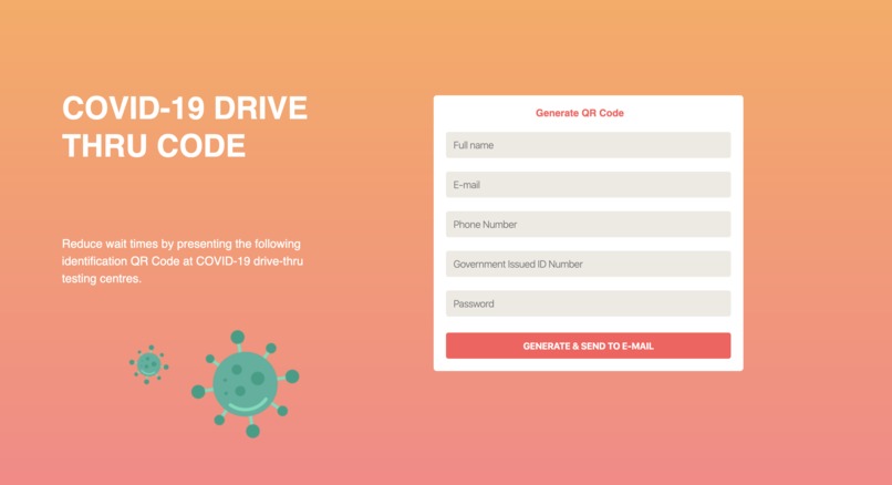 DriveThruCovid-19 – screenshot 3