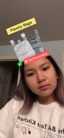Is it recyclable? Instagram AR Quiz – screenshot 1