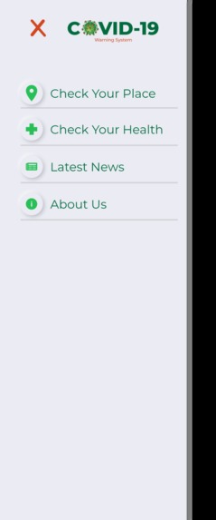 COVID-19 Warning System – screenshot 3