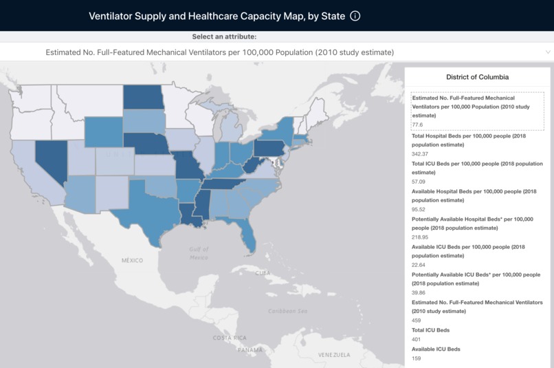 COVID Care Map – screenshot 2