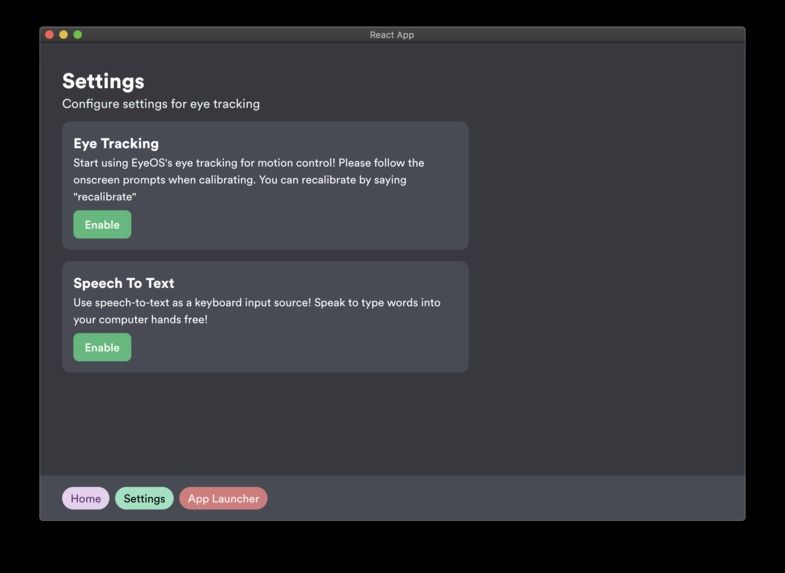 EyeOS – screenshot 3