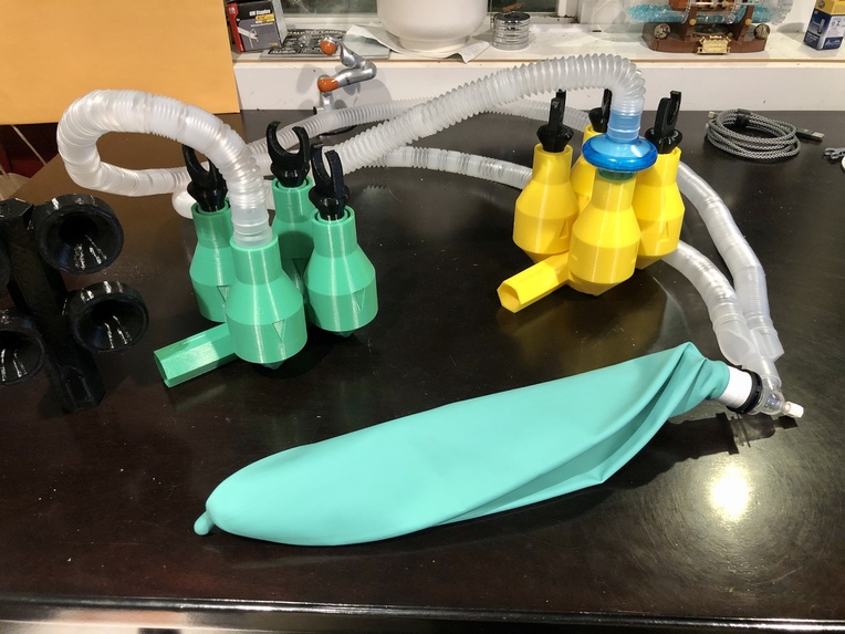 3D printed multi-patient ventilator manifold – screenshot 5