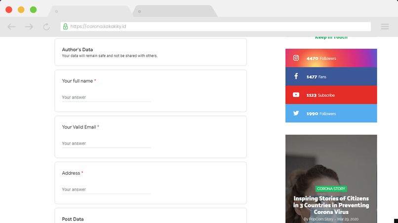 PopCorn Story (Peoples With Corona Story) – screenshot 5