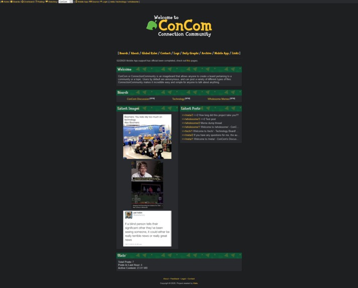 ConCom, ConnectionCommunity – screenshot 1