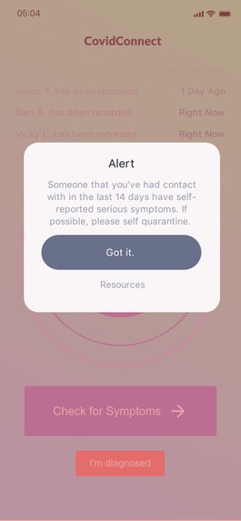 CovidConnect – screenshot 8