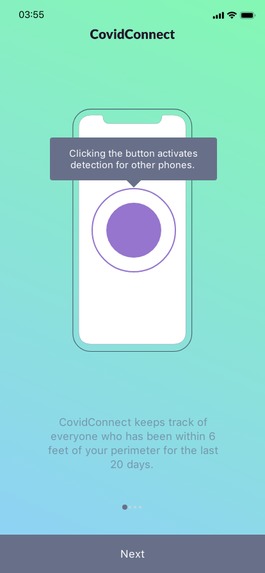 CovidConnect – screenshot 3