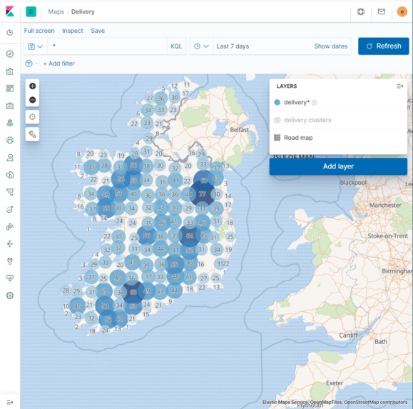 Optimization of delivery routes of food and essential goods – screenshot 1
