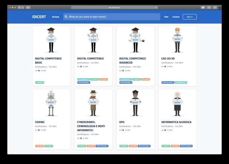 IDCERT - International digital certification – screenshot 1