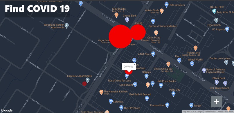 Find COVID 19 – screenshot 2