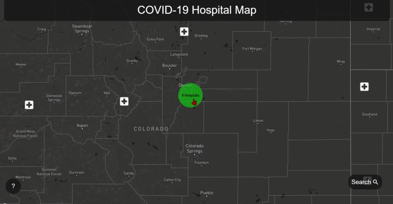 COVID-19 Hospital Map – screenshot 4