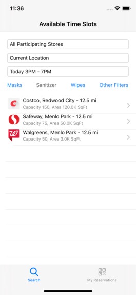 Uncrowdify - Social Distancing app for stores and shoppers – screenshot 1