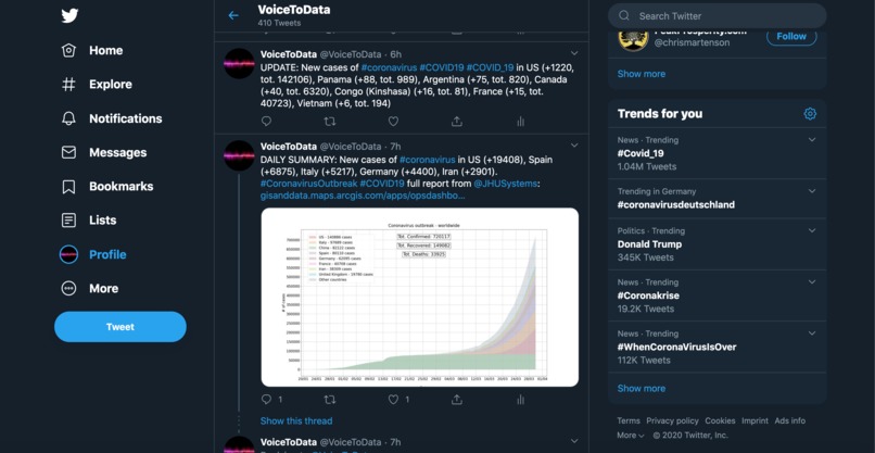 VoiceToData: live updates and reports – screenshot 3