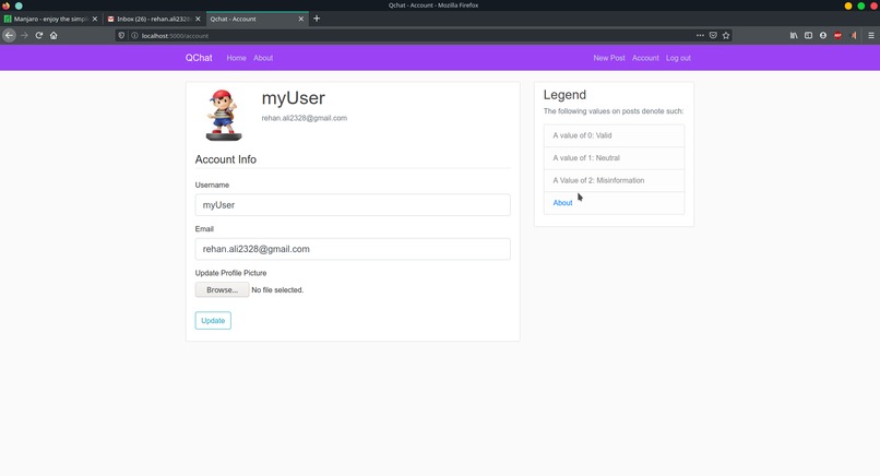 QChat – screenshot 4