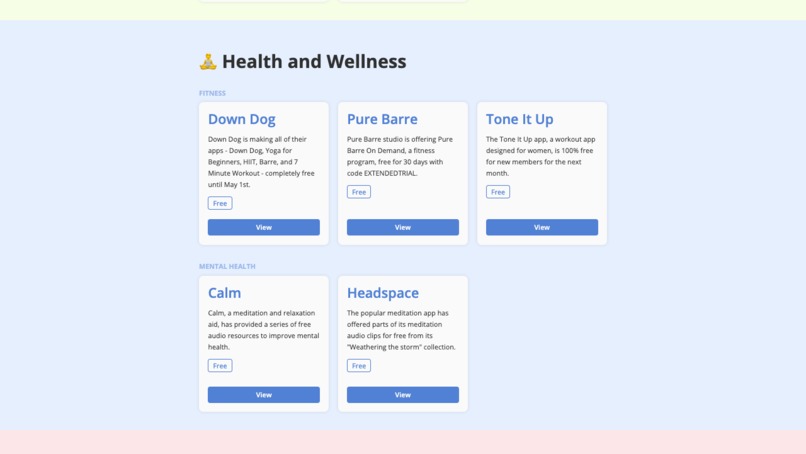 Free Covid Services (FCS) – screenshot 2