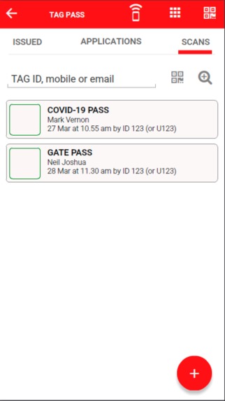 TAG Pass – screenshot 6