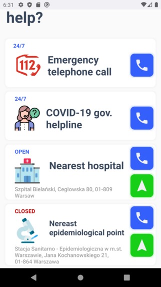 CovAID – screenshot 8