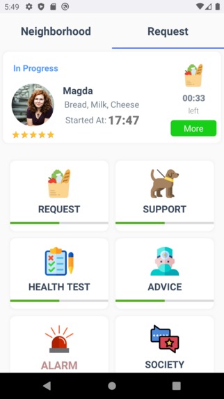 CovAID – screenshot 10