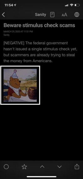 Sanity – screenshot 1