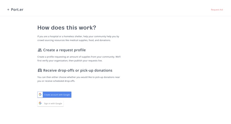 Port.er – screenshot 2
