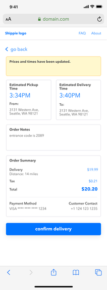 Shippie Delivery – screenshot 11
