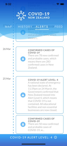 COVID-19 NZ – screenshot 2