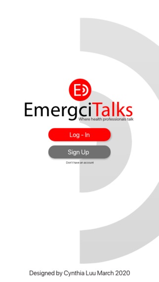 EmergciTalks – screenshot 1