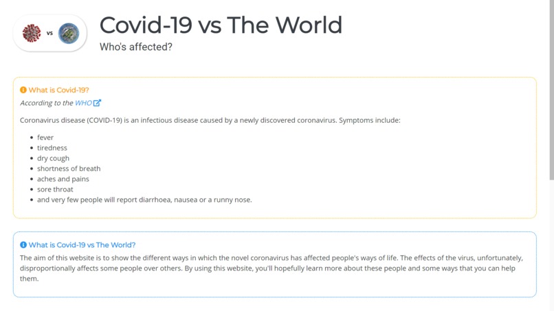 Covid-19 vs The World – screenshot 1