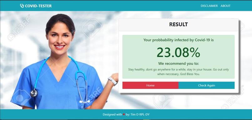 COVID-TESTER – screenshot 4