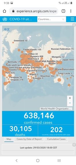 Covid19 Android App – screenshot 5