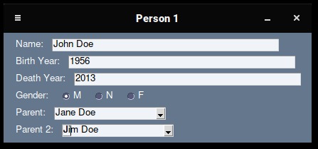 Family Tree – screenshot 2