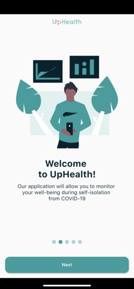 UpHealth – screenshot 1