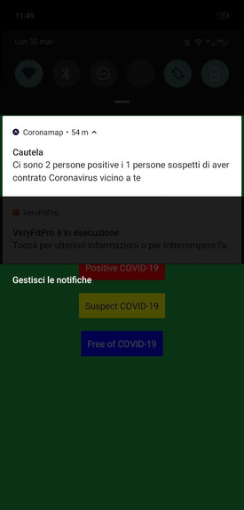 Coronamap – screenshot 3