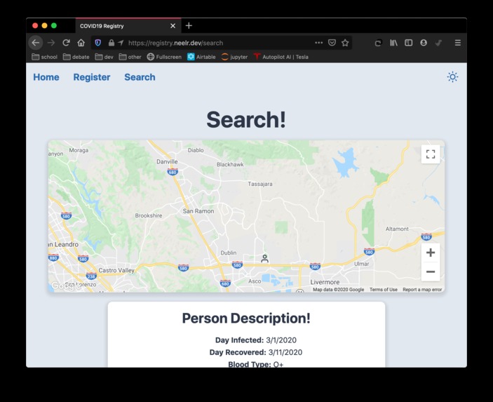 Global COVID19 Registry – screenshot 3
