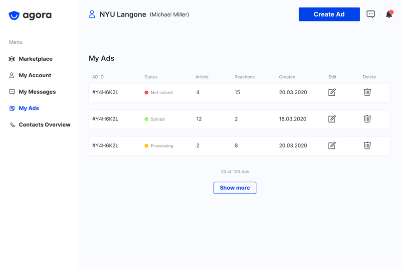 Agora - Streamlining medical supply allocation – screenshot 10