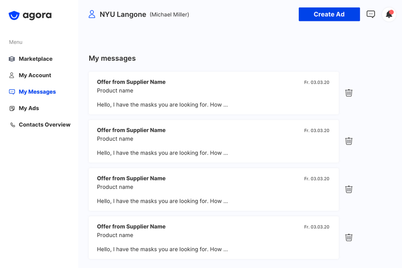 Agora - Streamlining medical supply allocation – screenshot 11
