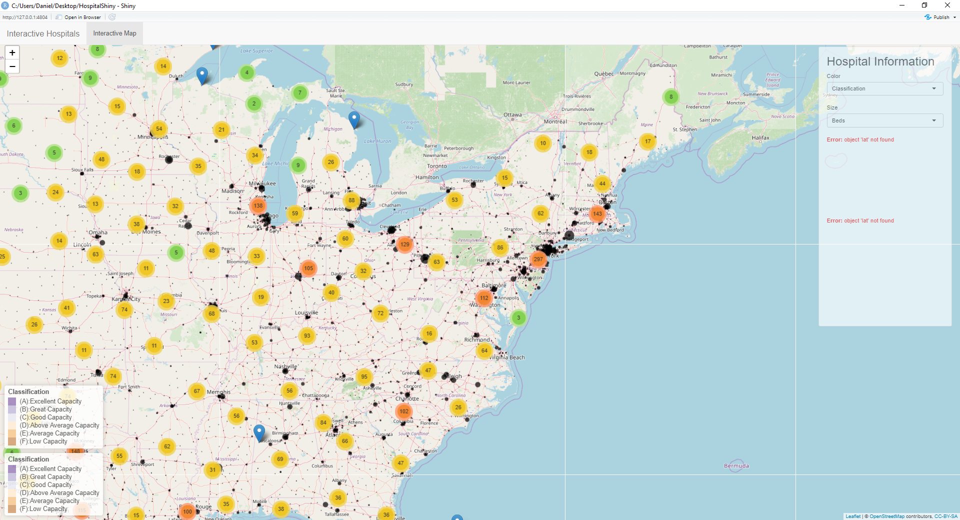 This Map Shows Where Hospitals Are At Or Nearing Capacity This Map Shows Where Hospitals Are At Or Nearing Capacity