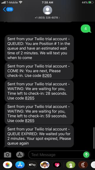Virtual Queues for Social Distancing – screenshot 3