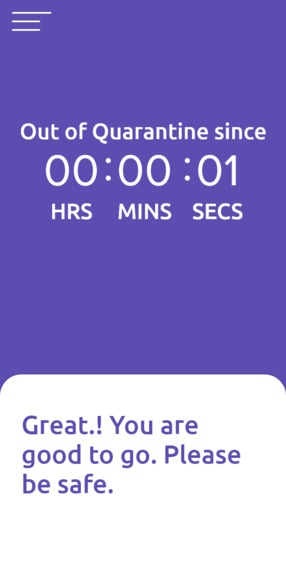 COVID-19 Prevention Alert App – screenshot 3