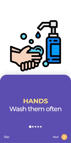COVID-19 Prevention Alert App – screenshot 6