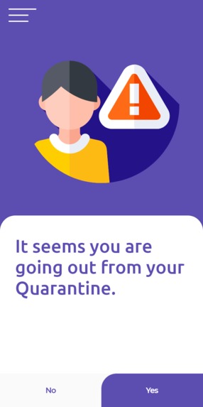 COVID-19 Prevention Alert App – screenshot 9