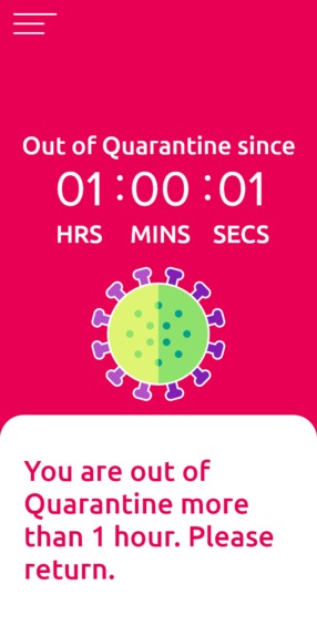 COVID-19 Prevention Alert App – screenshot 11