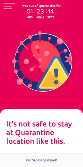 COVID-19 Prevention Alert App – screenshot 16