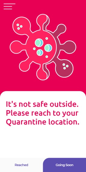 COVID-19 Prevention Alert App – screenshot 19