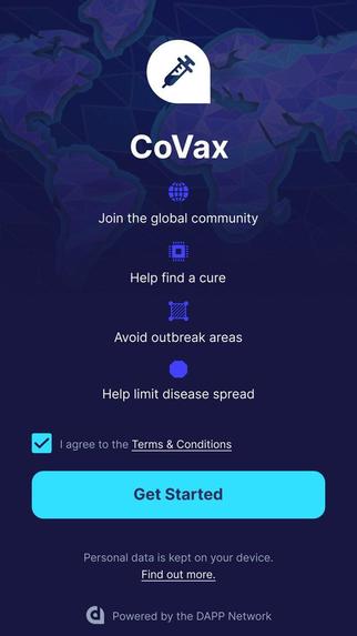 CoVax – screenshot 2