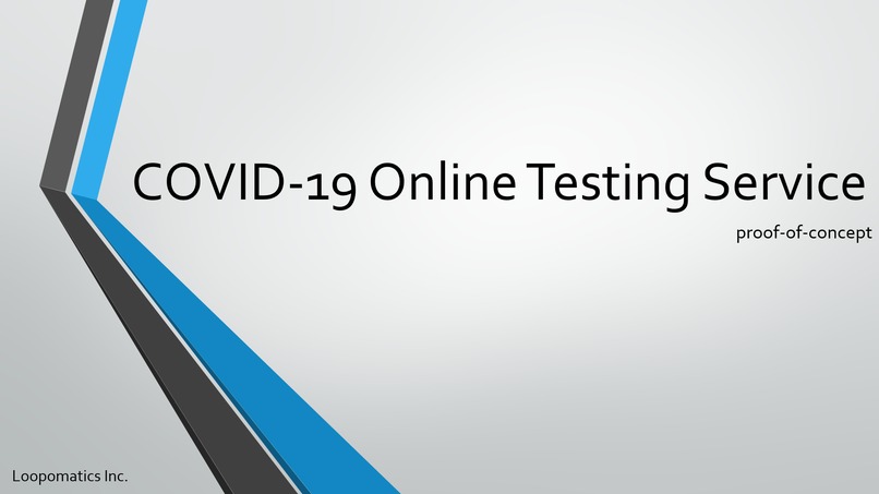 COVID-19 Online Testing Service – screenshot 1