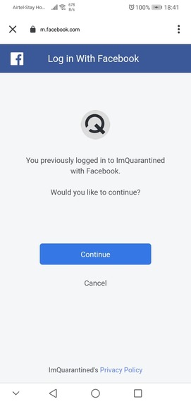 ImQuarantined – screenshot 1