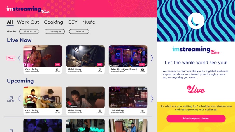 imstreaming.live – screenshot 2
