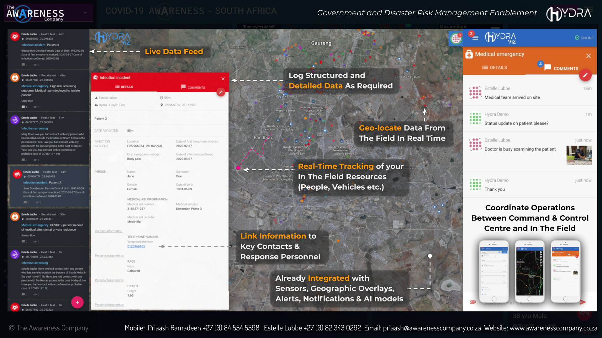 COVID-19 Awareness & Risk Management Platform | Devpost