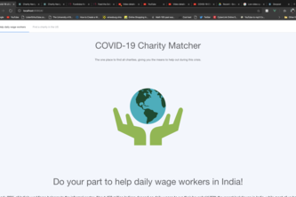 COVID-19 Charity Matcher