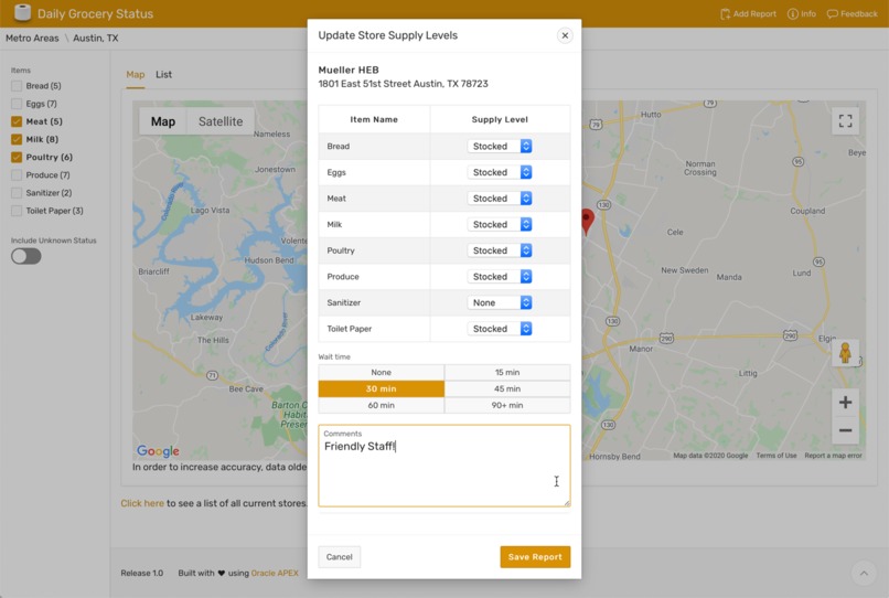 Daily Grocery Status – screenshot 2